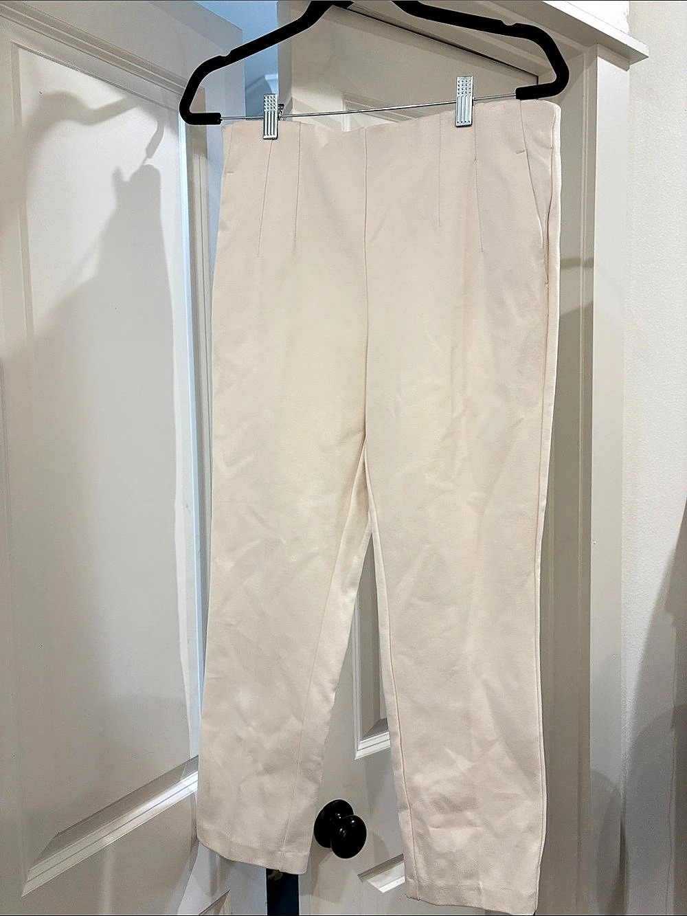 Joie Park Skinny Cargo Pants Cream